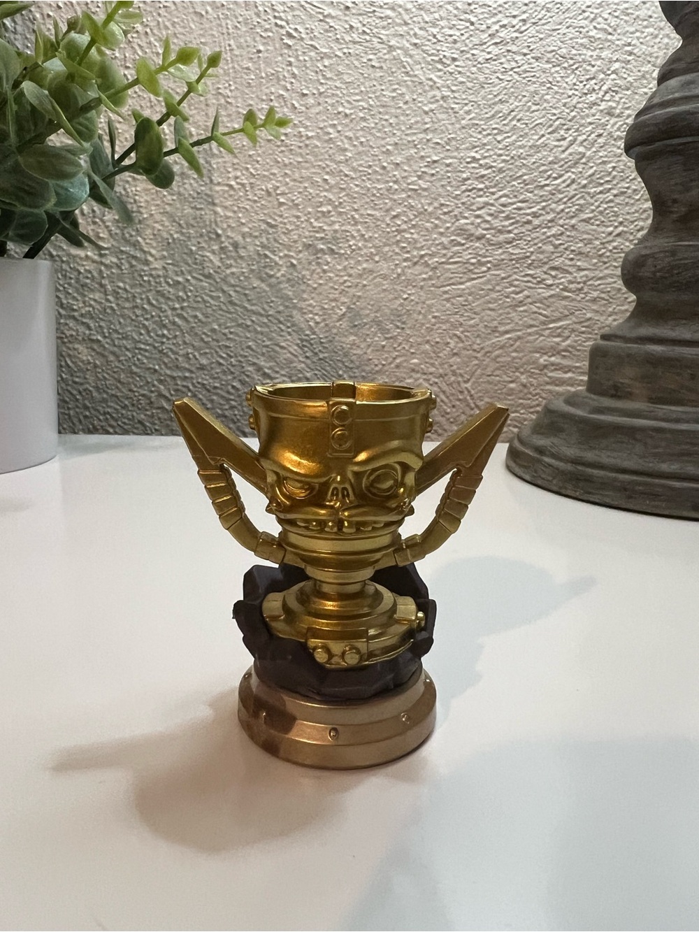 Skylanders Superchargers Land Trophy Count Moneybone Racing Figure RARE
